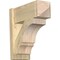 Ekena Millwork Balboa Rough Sawn Arts and Crafts Outlooker, Douglas Fir, 8"W x 20"D x 20"H OUT08X20X20BOA03RDF - alternate 1